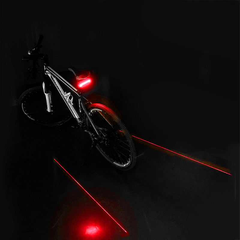 Feu arrière laser Meilan avec télécommande USB x5