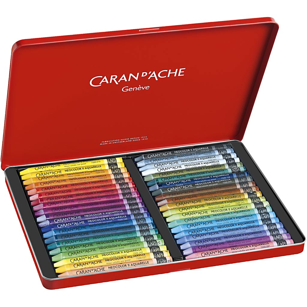 Https : www.cchobby.nl caran-d-ache-neocolor-ii-klasseset-l-10-cm-thickness-8-5-mm-diverse-colours-40-div-1-box