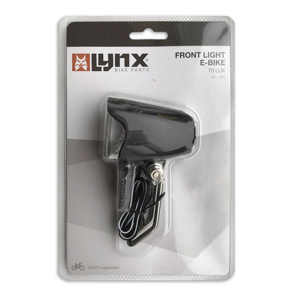Phare e-vélo max 70 lux