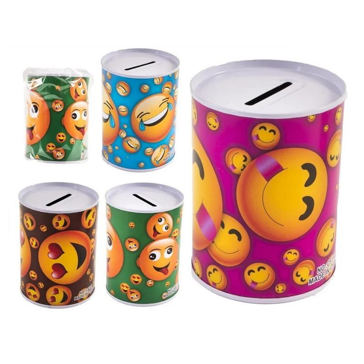 Jono jouets tirelire visages heureux