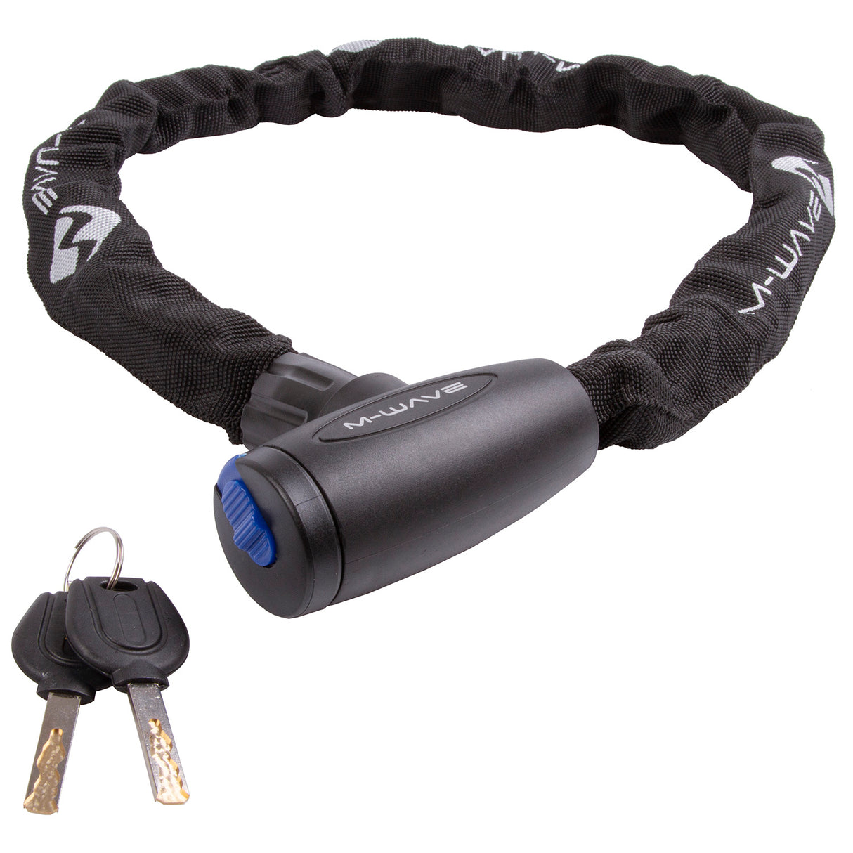 Lock de chaîne M-Wave Black Panter 10x110 cm noir