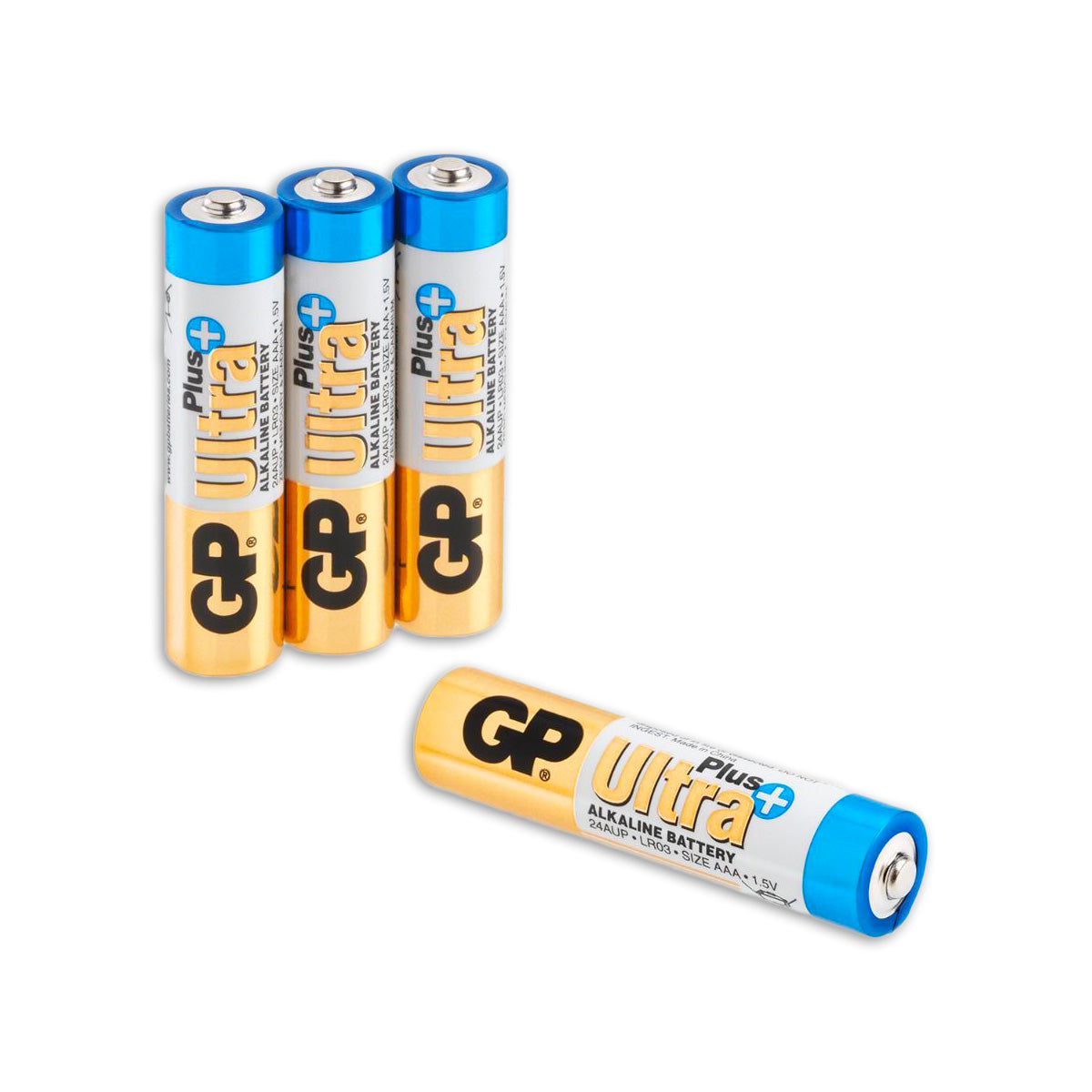Piles alcalines aaa GP ultra plus 4hp