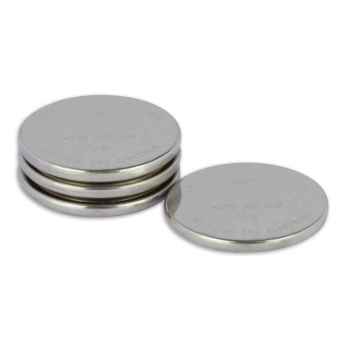 GP - CR2025 cellules de bouton de lithium 3V 4HP