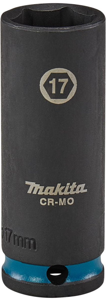 Makita e-16346 douille à chocs noire 3 8 longue | 17mm