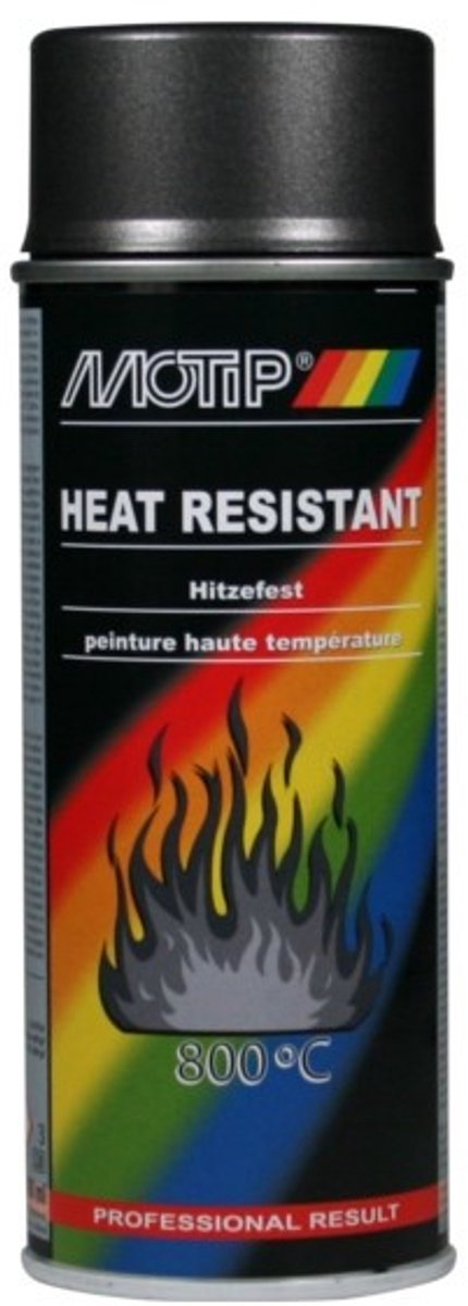 Peinture résistante à la chaleur Motip anthracite