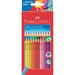 Faber-Castell crayons de couleur grip de couleur 24 pièces