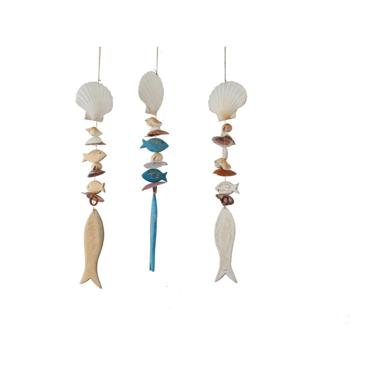 Guirlande Cosydecor coquille Saint-Jacques 60 cm avec poisson