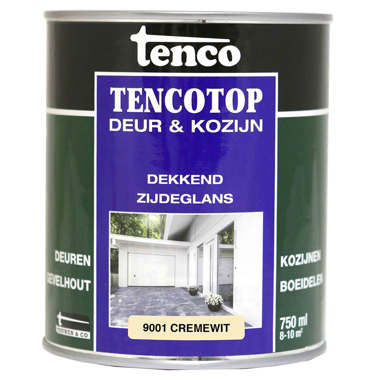 Tenco 1045133 - top zg dek ral 9001 0,75 | 3 stuks