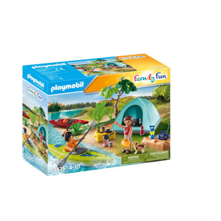 Playmobil 71425 camping extérieur familial