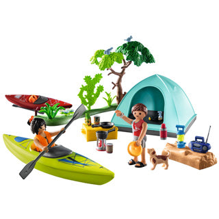 Playmobil 71425 camping extérieur familial