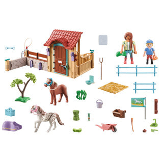 Playmobil 71494 chevaux ou manège en cascade