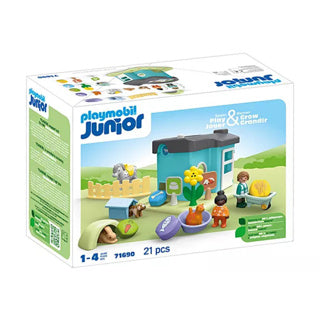 Playmobil 71690 pension pour animaux junior avec mangeoire automatique