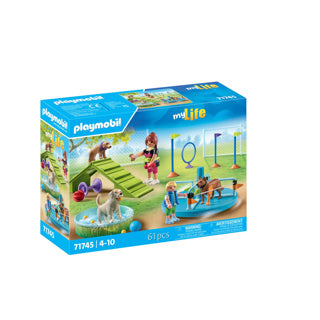 Playmobil 71745 parc à chiens | 2 pièces