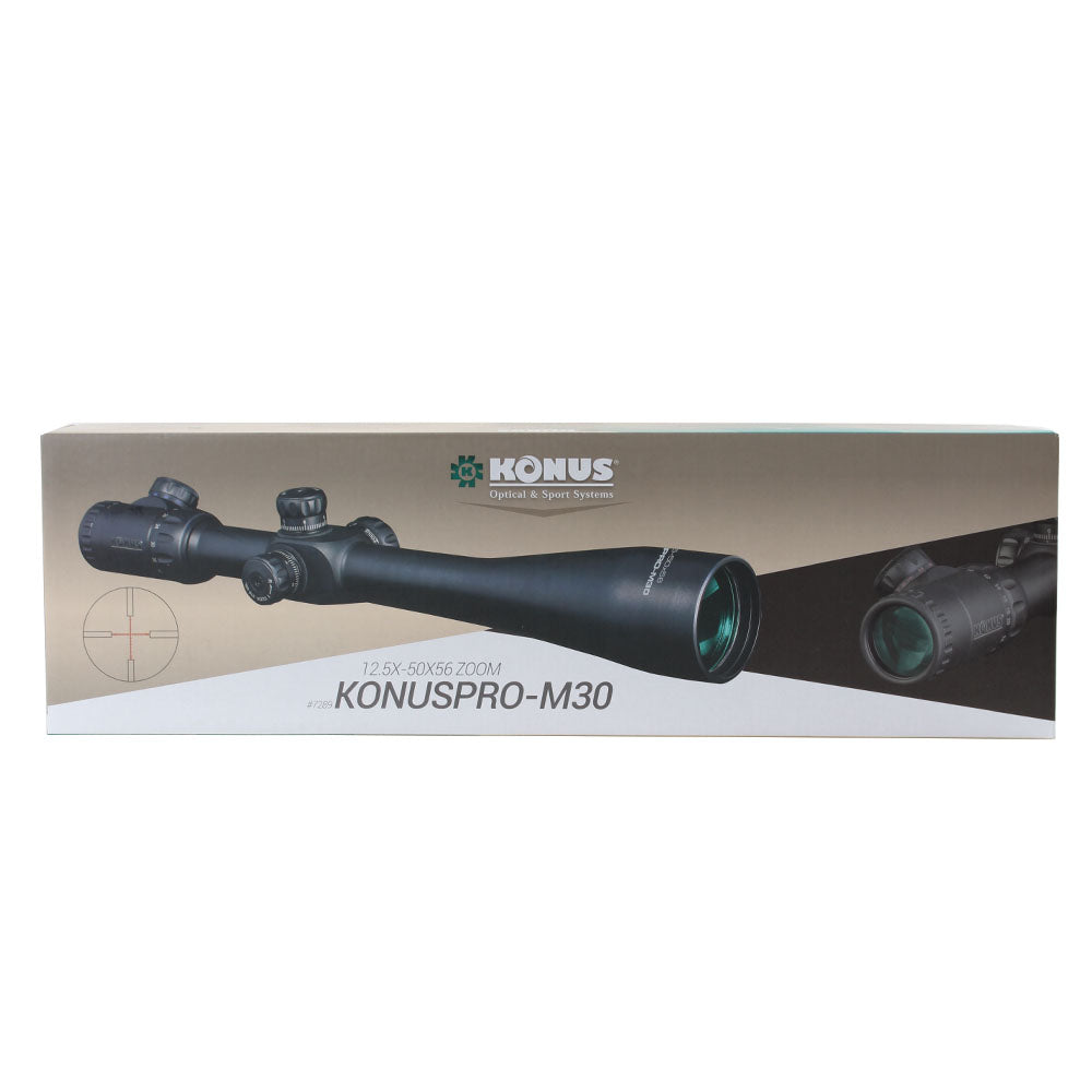 Konus Rifle Scope Konuspro-M30 12.5-50x56 avec croix de fil illuminé