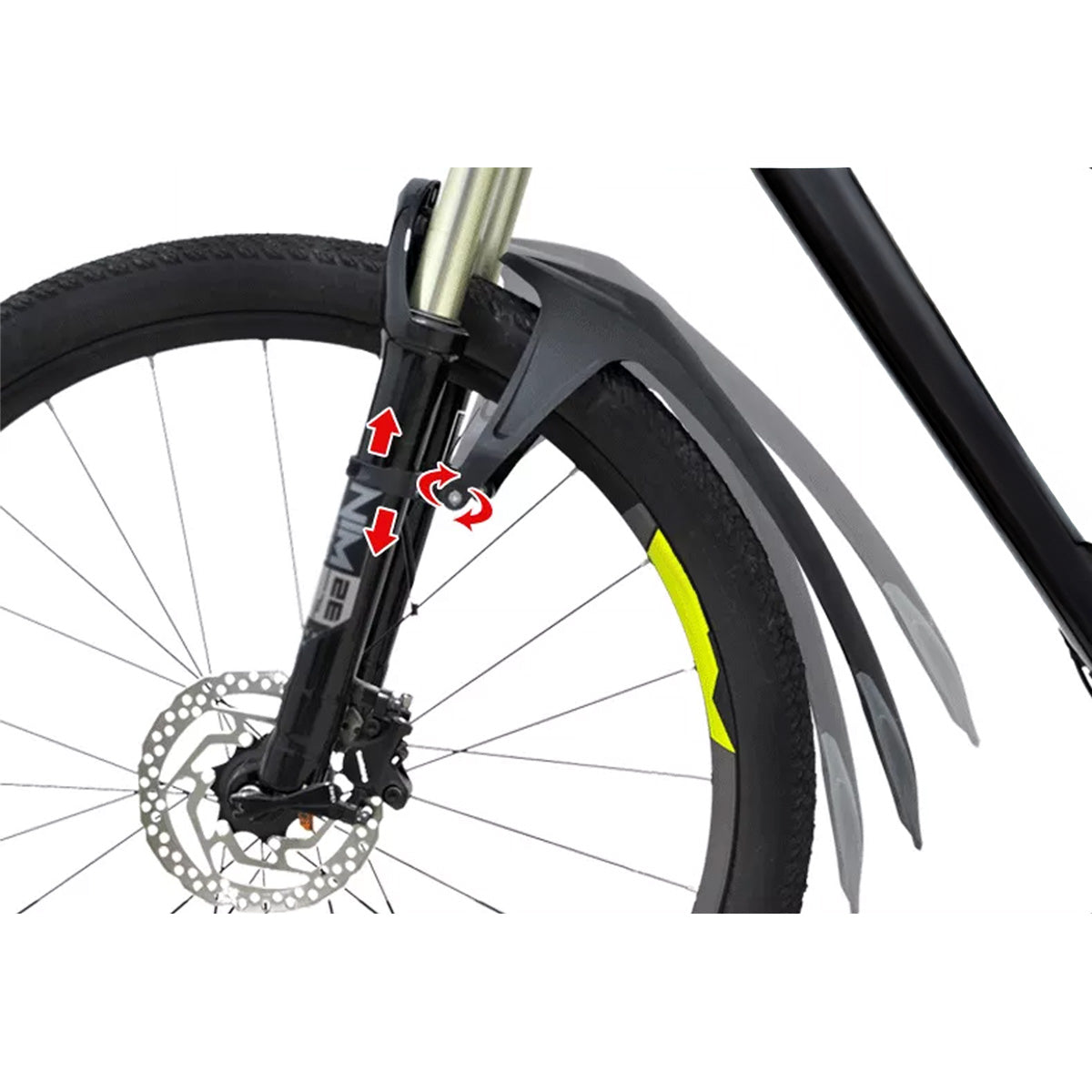 Ensemble de garde-boue vtt Lynx