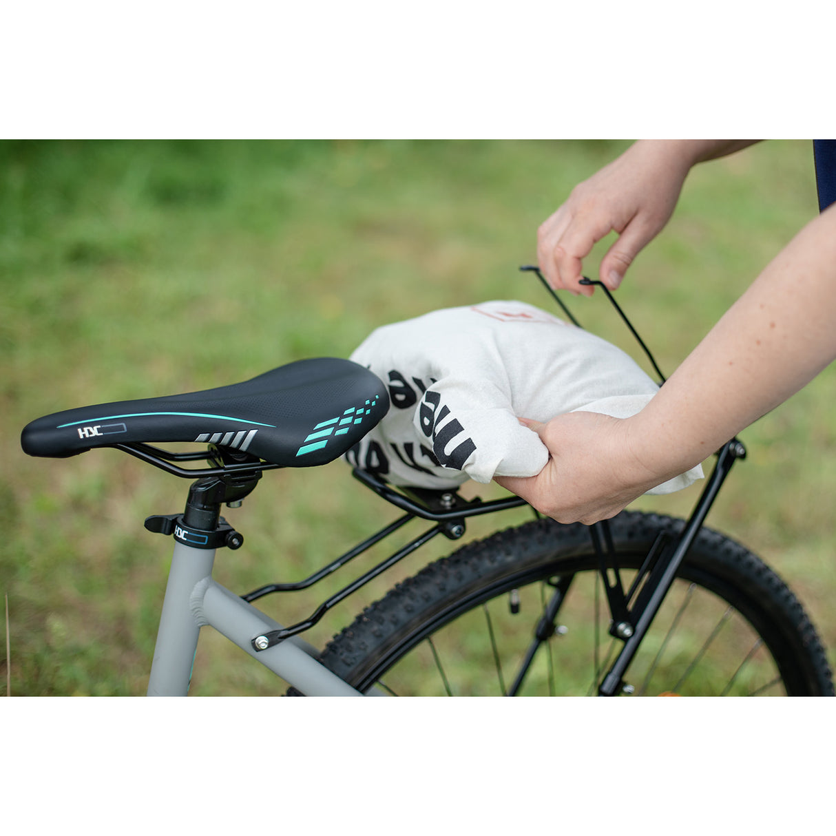 M-wave bagage rack aluminium réglable noir