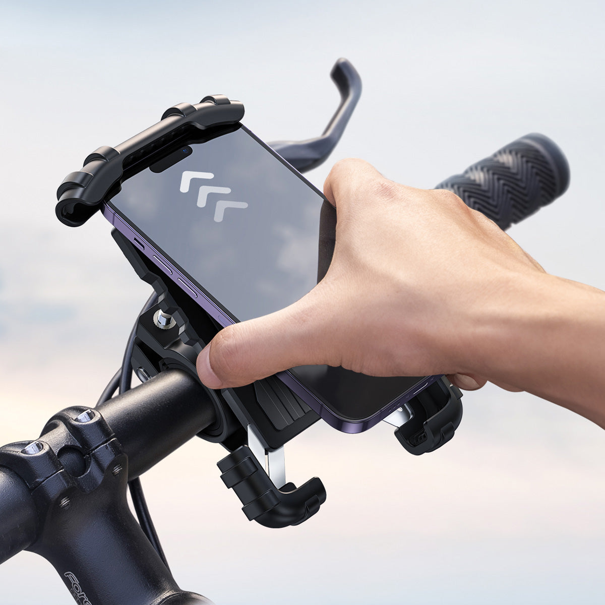 Paute de téléphone universel Claw Black