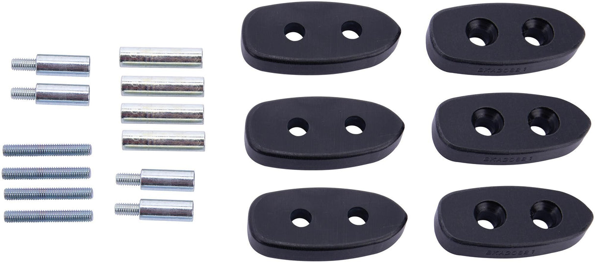 Éléments de distance d'extension de miroir Spec-x verkl spgl noir