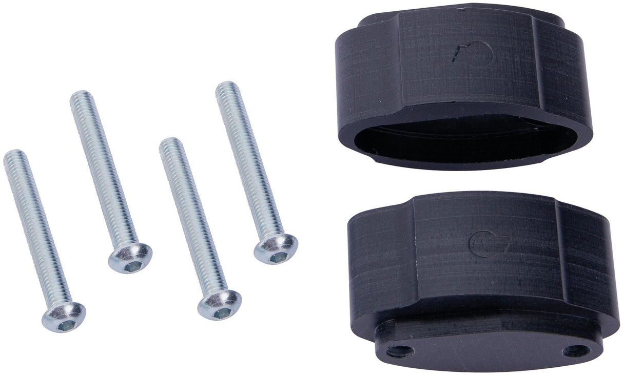 Éléments de distance d'extension de miroir Spec-x verkl spgl noir