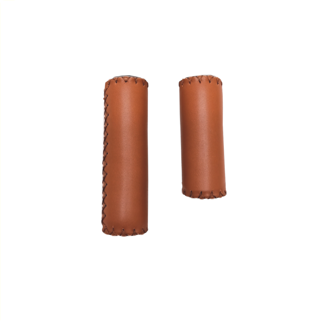 Falkx Brown Sugar KL Handles en cuir marron.