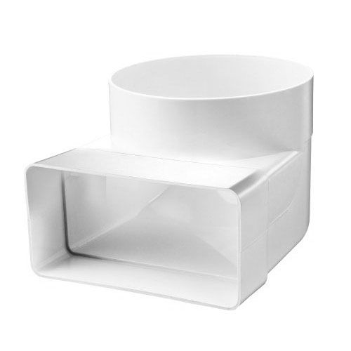 Canal plat 110x54 mm 90 vertical> 100 mm