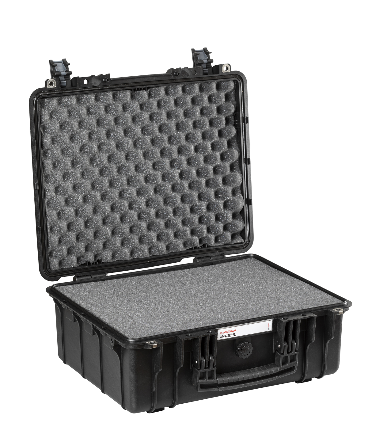 Cas d'explorateur 4419hl Black Black avec mousse de touffe