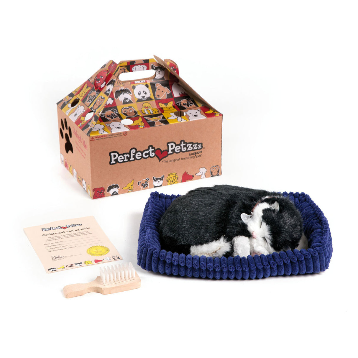 Perfect petzzz Perfect Petzzz Chat doux noir et blanc