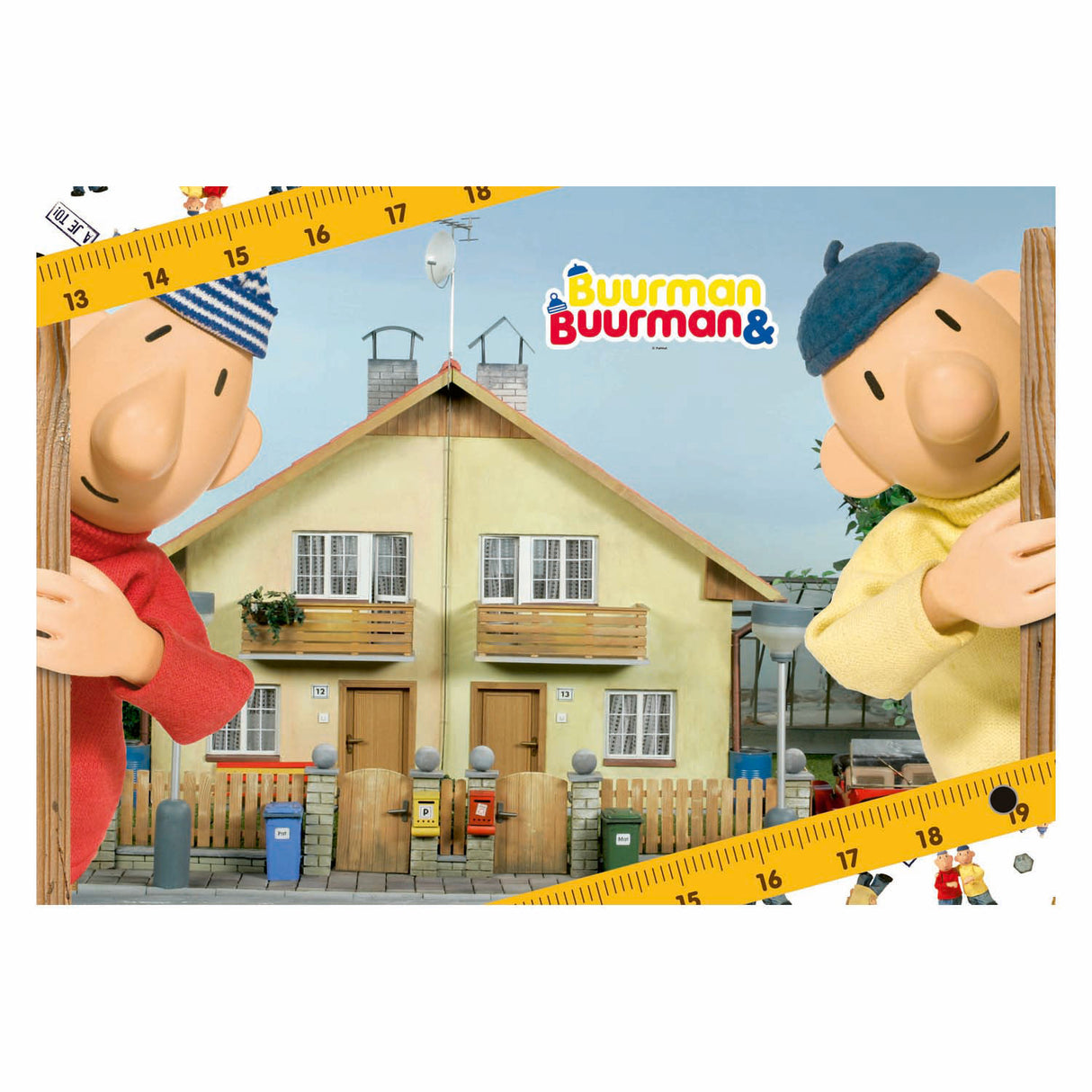Puzzle voisin et voisin 3 en 1