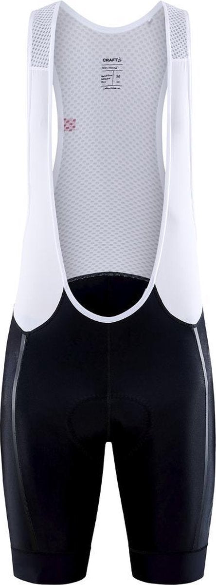Cuissard à bretelles Craft homme noir et blanc - Cuissard adv endur m noir blanc-xxl