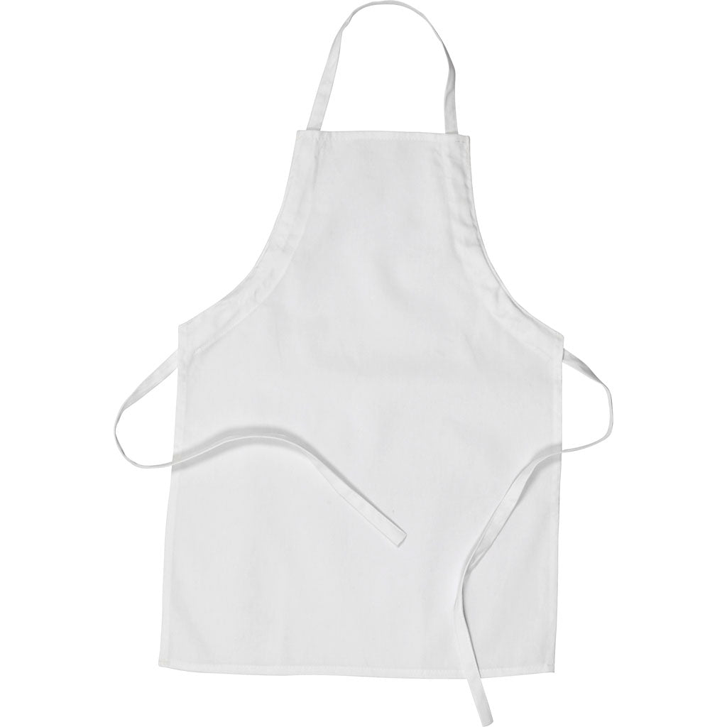 Entreprise créative https: www.ccobby.nl tablier-l-61-cm-b-43-cm-size-4-6-years-210-gr-white-1-piece
