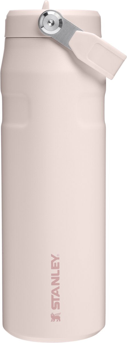 Stanley la bouteille iceflow™ avec paille rabattable 2.0 | 0,7 l - quartz rose