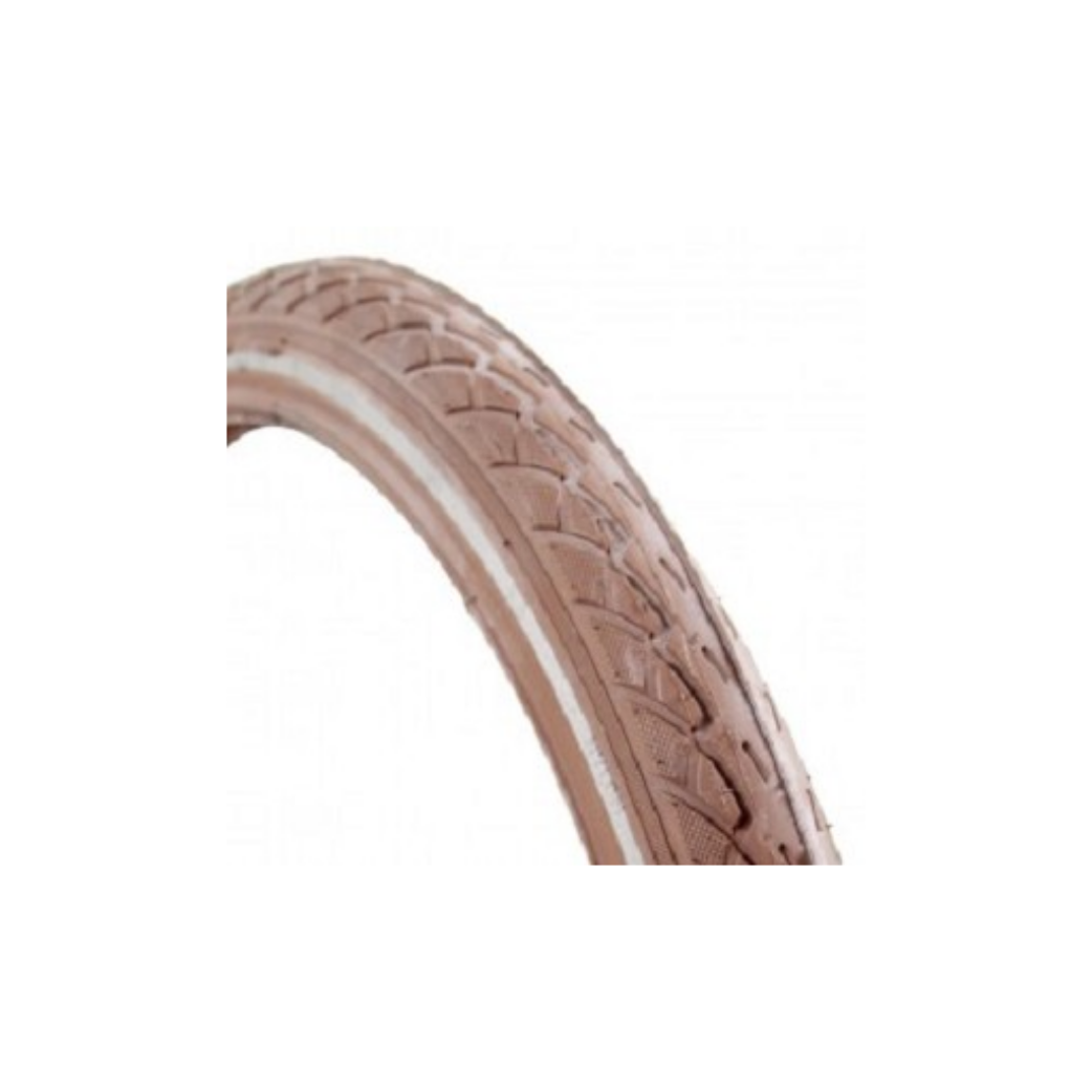 Tire de charcuterie, marron avec réflexion, 24x1,75, Etro 47-507