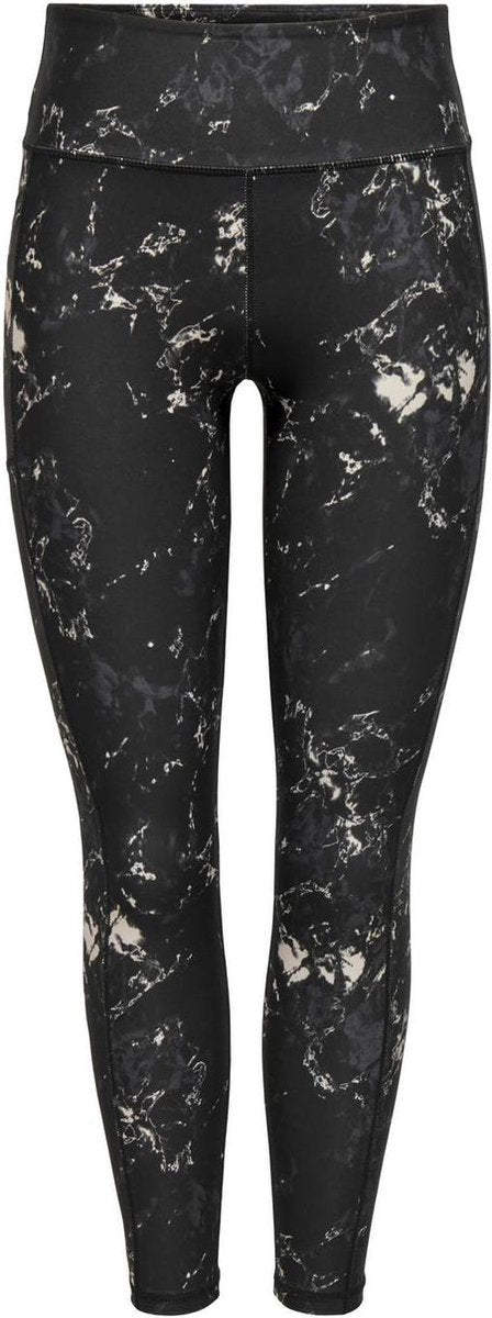 Ne jouez qu'à onprya-2-space life hw pck Tights noos leggings pour femmes - noir w. pierre ponce