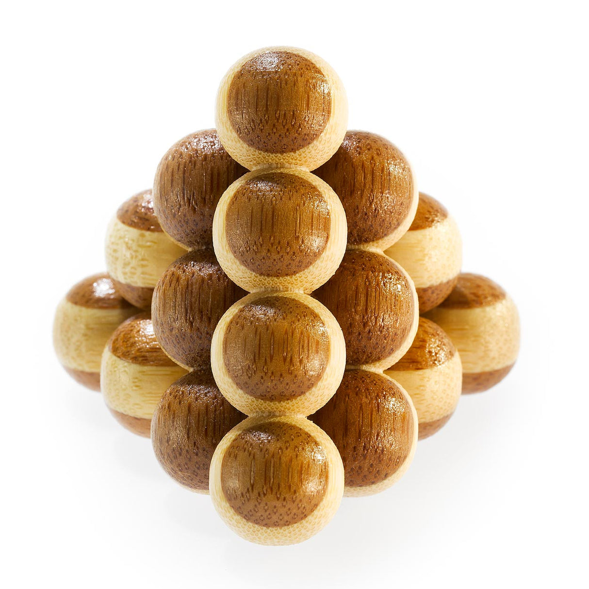Eureka 3d puzzle cerveau en bambou boulets de canon *