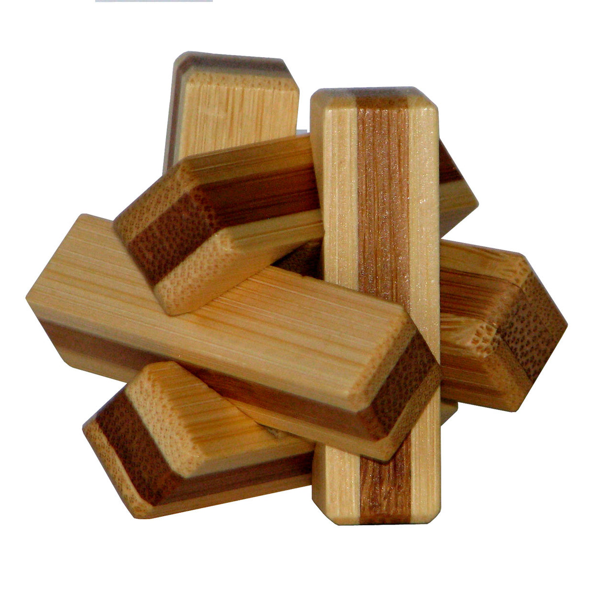Eureka 3d puzzle cerveau en bambou bois de chauffage **