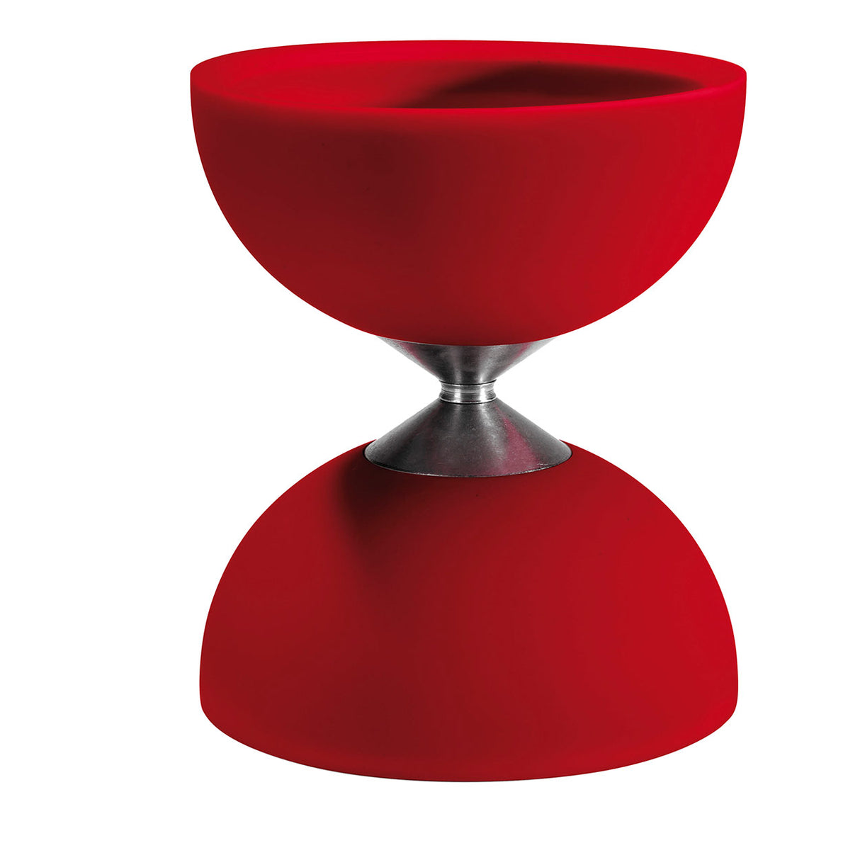 Diabolo en caoutchouc eureka - rouge