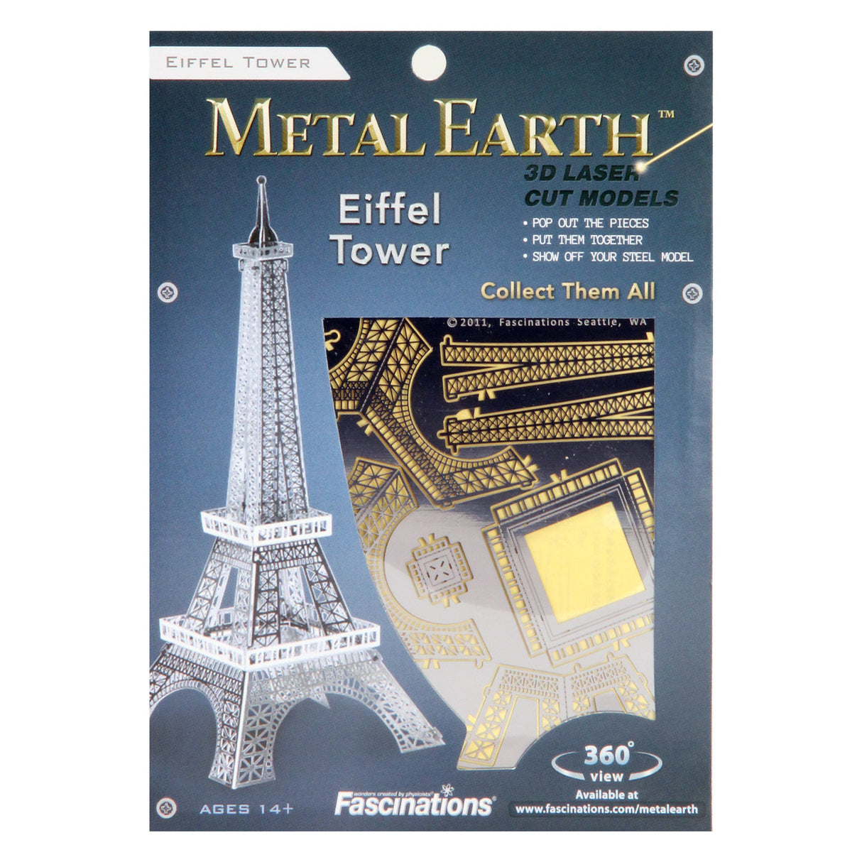 Tour Eiffel en terre métallique Eureka