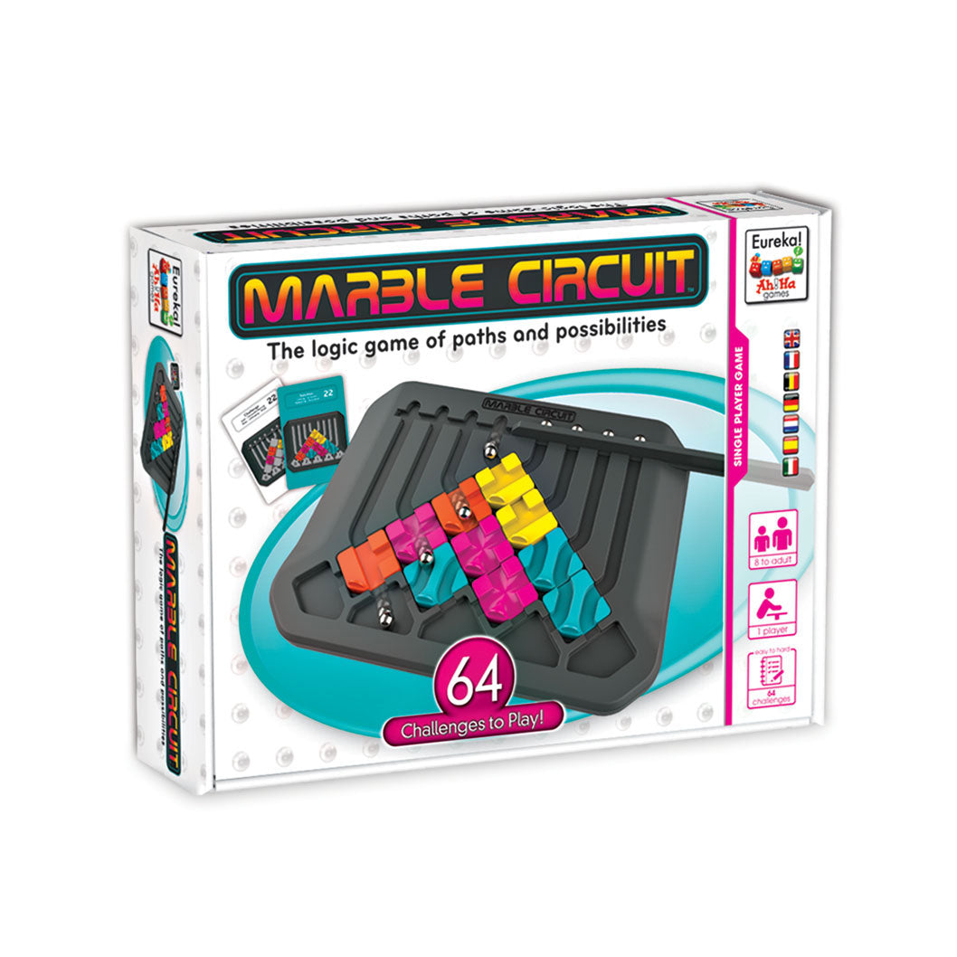 Eureka ah!ha games - jeu de réflexion sur circuit de billes