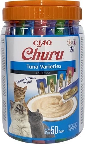 Inaba Churu Multipack Tuna Variétés