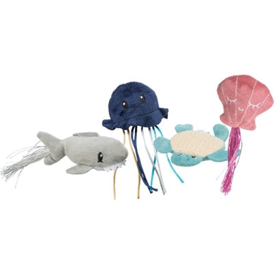 Trixie Marine Animal Pluce avec Catnip Assorti