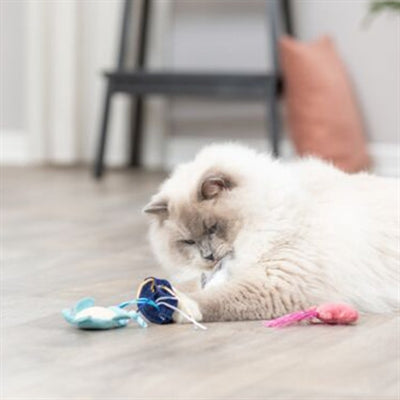 Trixie Marine Animal Pluce avec Catnip Assorti