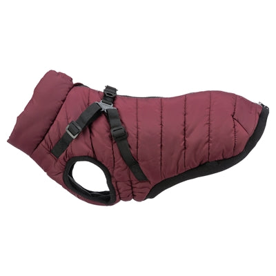 Manteau pour chien Trixie pirou avec harnais sangria