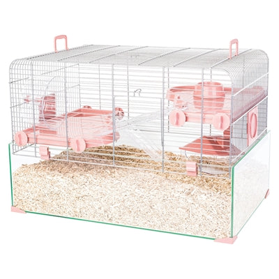 ZOLUX ROBENT CAGE PANAS ROSE