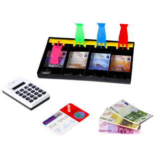 Coffret de luxe en argent fictif