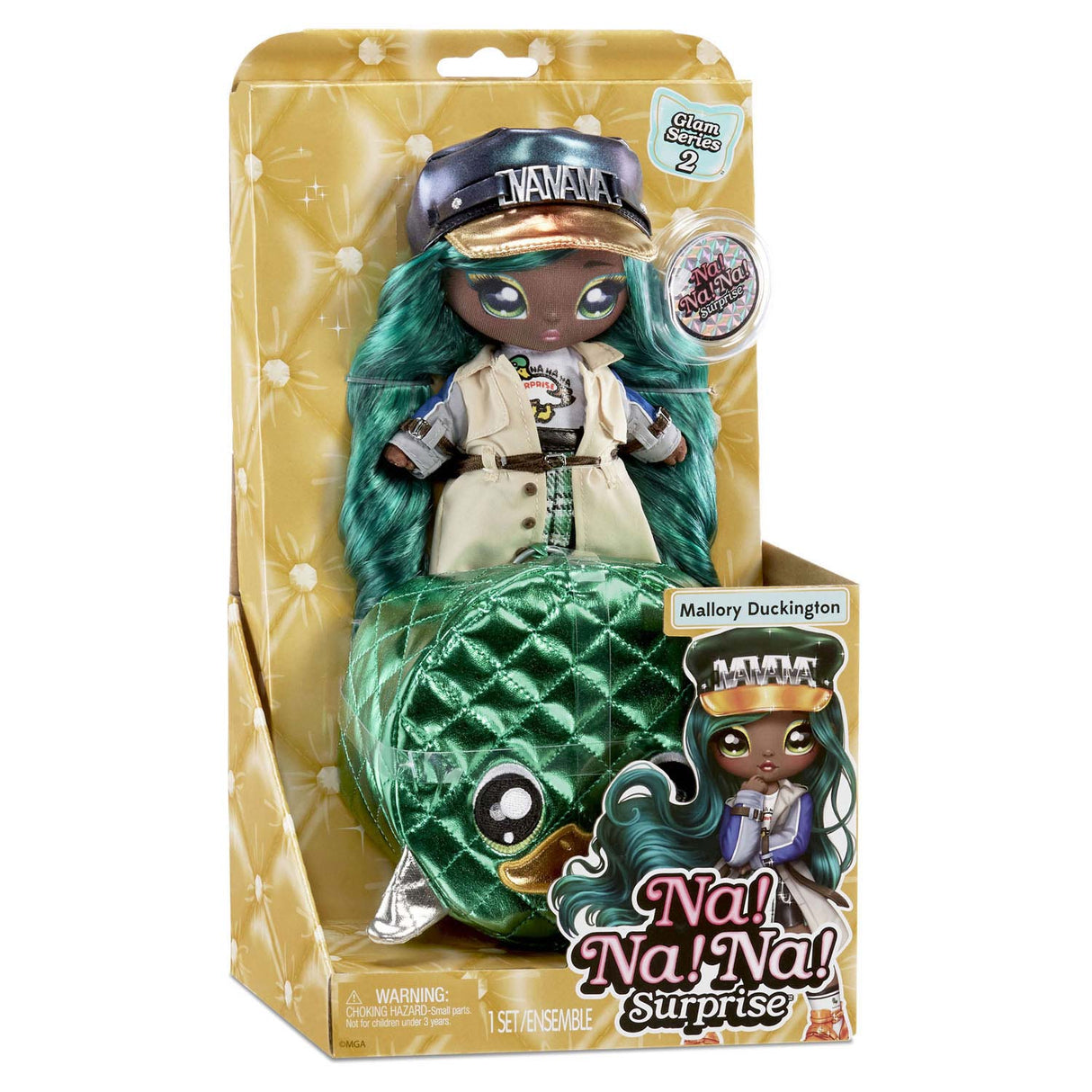 MGA Entertainment After! Après! S surprise Doll Purse Mallory Duckington