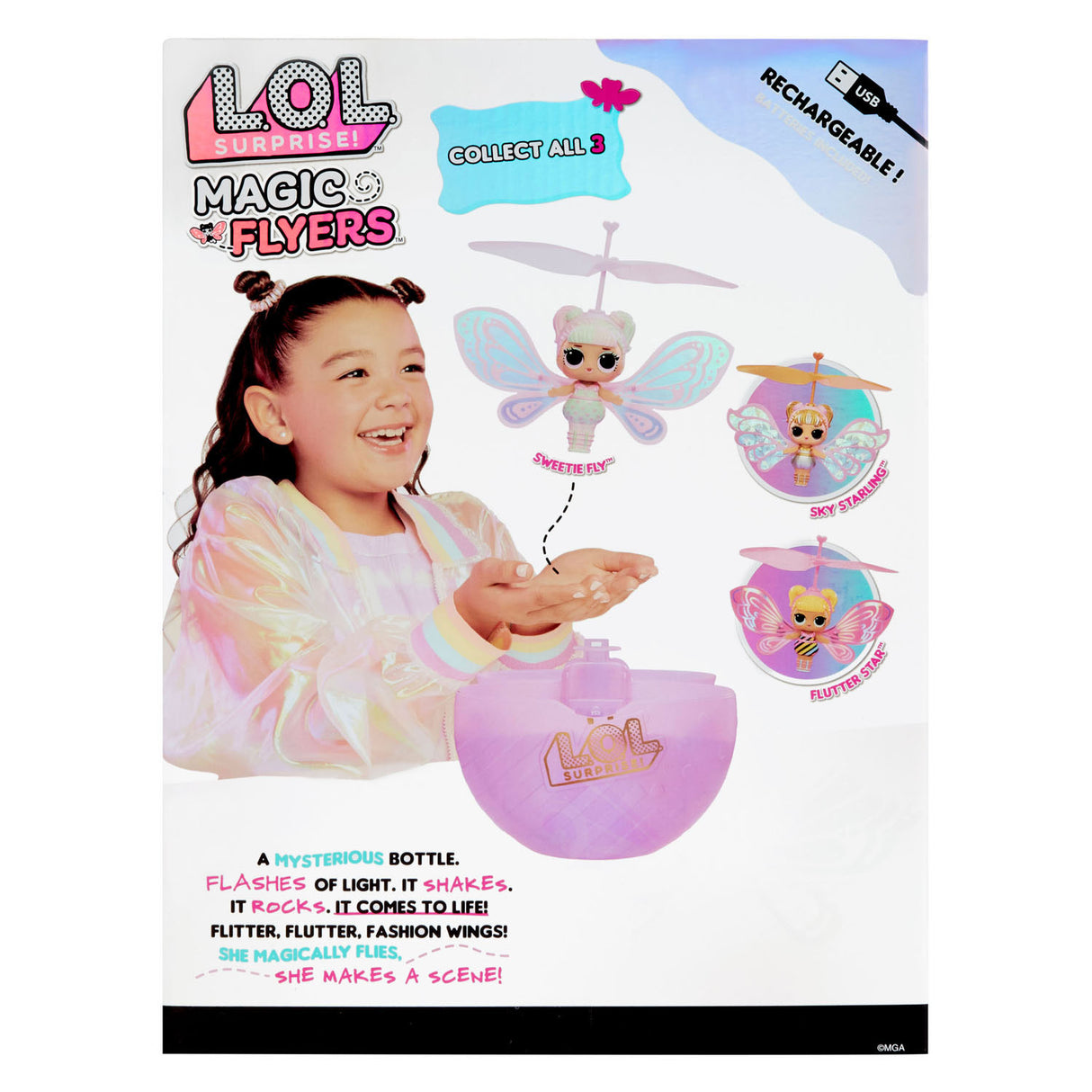 MDR. Souhaits surprises volant vers le lilas