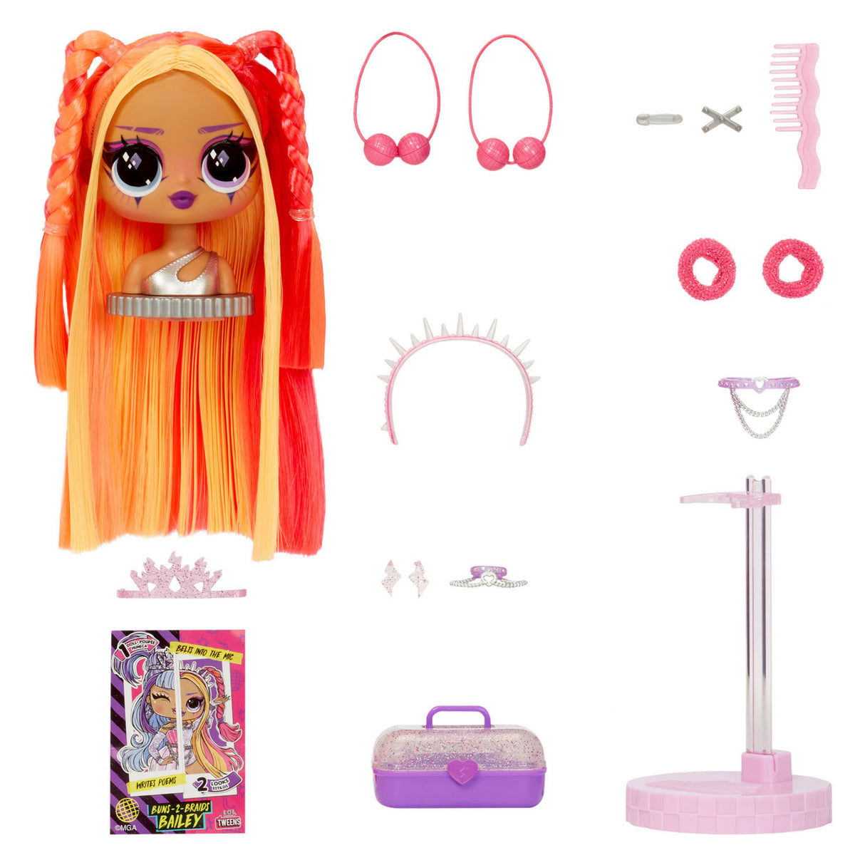 Mdr. surprise entre préadolescents échange de poupée de mode - tresses bailey