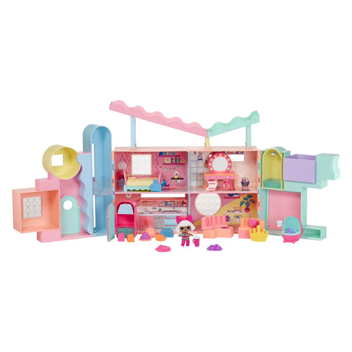 Mdr. ensemble de jeu maison magique de sable squish surprise