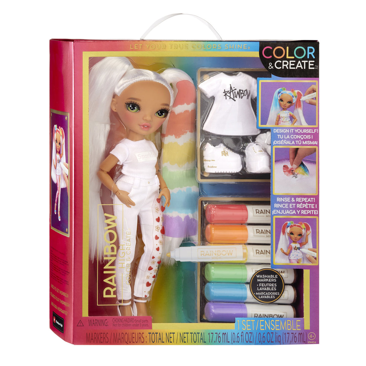 Rainbow High Rainbow High Color Créer la mode Fashion pop vert