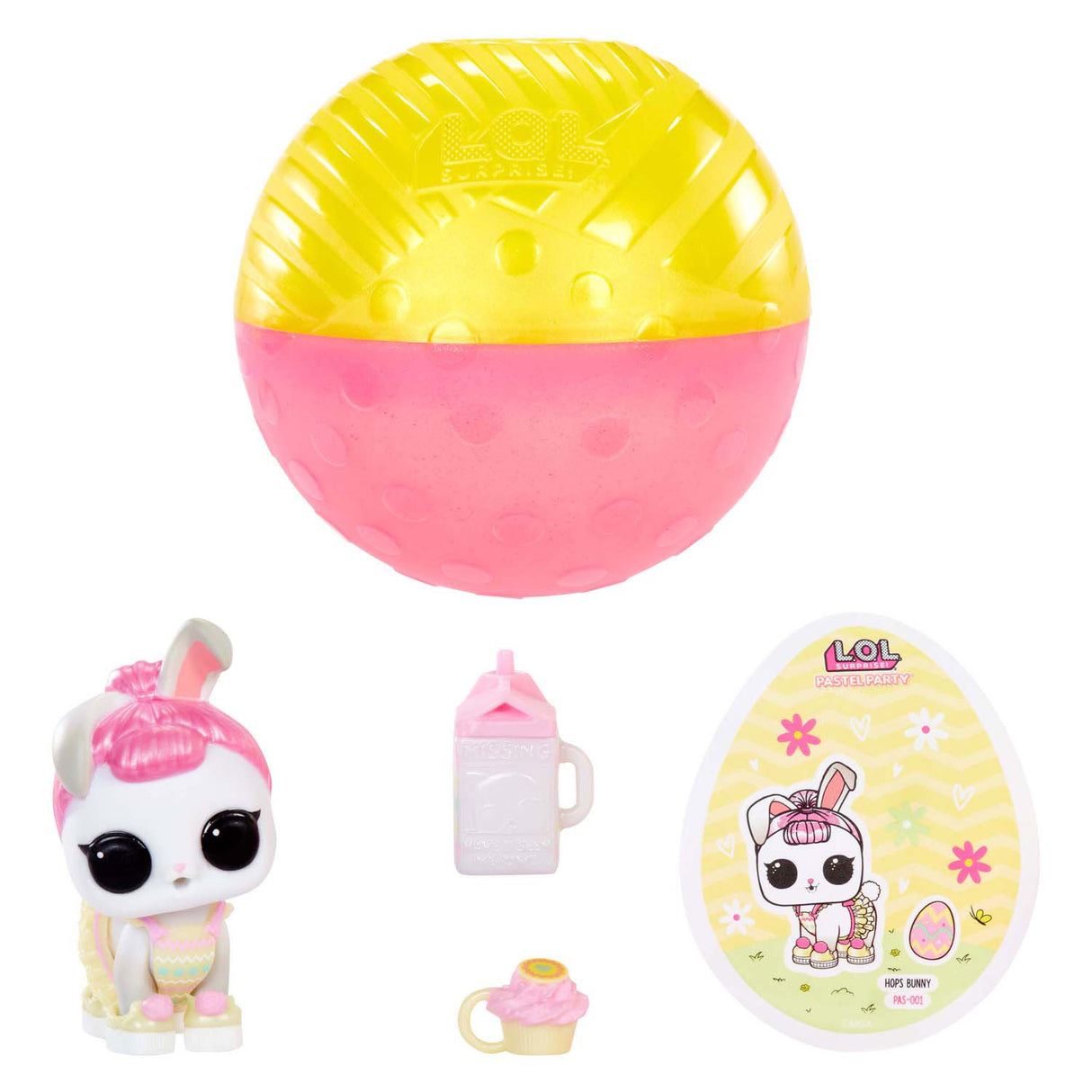 Mdr. surprise de Pâques suprême mini pop houblon lapin boule surprise